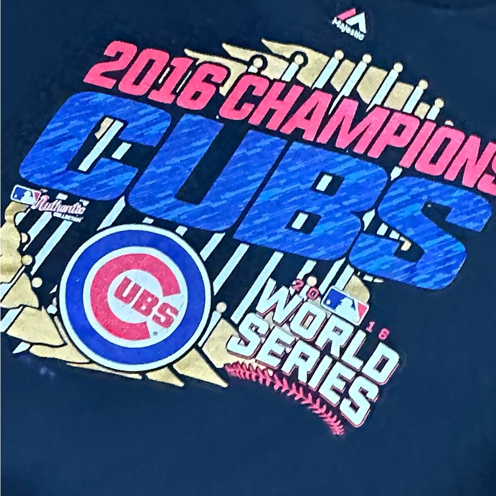 Cubs World Series 2016 shirt XL